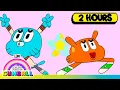 Download Lagu Two Hours of Gumball and Darwin Being Whacky! | Mega Compilation | Gumball | Cartoon Network