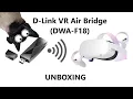 D-LINK VR Air Bridge DWA-F18 for Quest 2 Must see UNBOXING