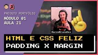 Qual a diferenca entre padding e margin Mod01 - Aula 21