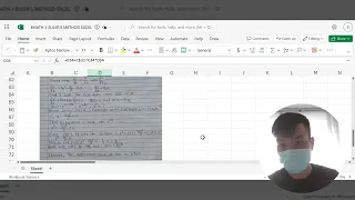 EMATH 3 EULERS METHOD ON EXCEL