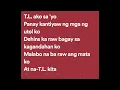 Cinderella - T.L. Ako Sayo (Lyrics)