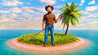 ZAČÍNÁM S $0 NA OPUŠTĚNÉM OSTROVĚ! 🌴