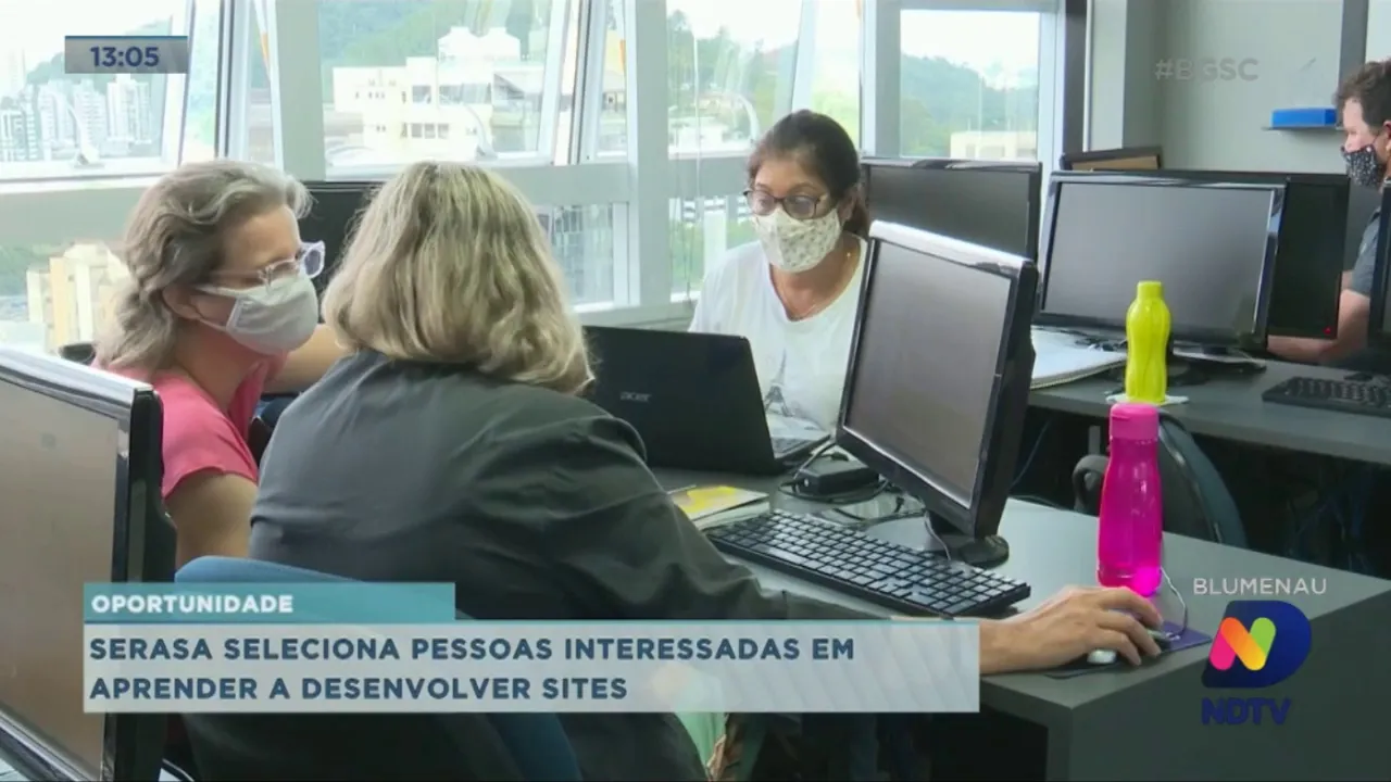 Empresa seleciona pessoas interessadas em aprender a desenvolver sites