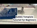 Free motion Quilting For Beginners - Bubble Template By Dabline