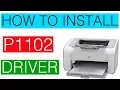 How To Install HP LaserJet Pro P1102 Driver In Windows