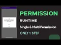How to implement runtime Permission in Android runtime permission android permission tutorial