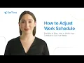 How to Adjust Work Schedule SetTime io Online Appointment Scheduling Software