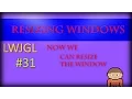 2D Game Development with LWJGL 3 Resizable Windows