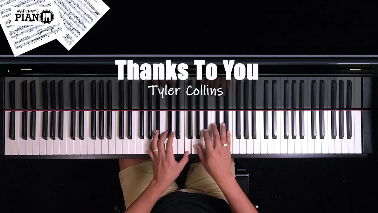 ♪ Thanks To You - Tyler Collins /Piano Cover