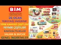Lagu BİM 26 OCAK 2021 / BİM TEREYAĞI İNDİRİMİ / BİM PEYNİR ÇEŞİTLERİ / BİM SALAM SUCUK / BİM TÜRK KAHVESİ