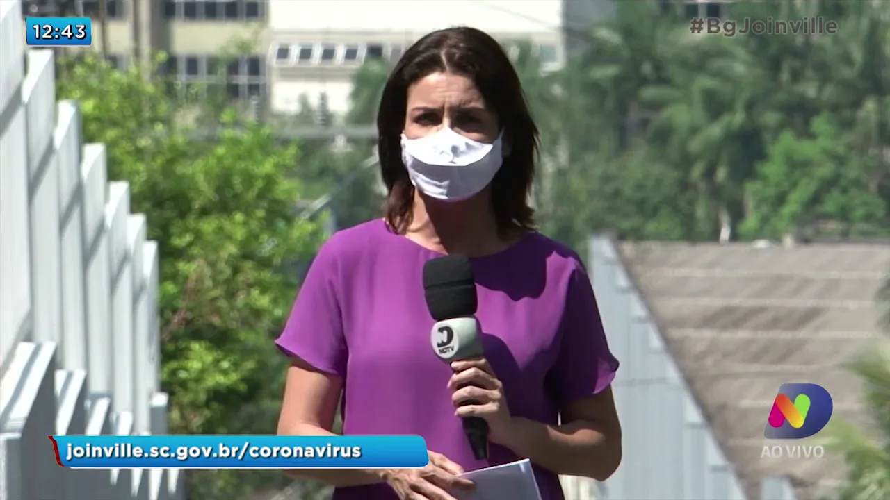 COVID-19: Cadastro para testagem em massa inicia neste sábado em Joinville