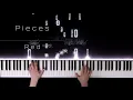Lagu Red  - Pieces (Piano cover + Sheets)