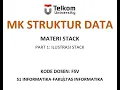 STRUKTUR DATA STACK PART 1 Ilustrasi Stack