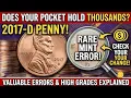 2017-D Lincoln Penny Worth Money Rare 2017-D Penny Errors Value You Need to Know
