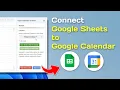 How to Connect Google Sheets to Google Calendar