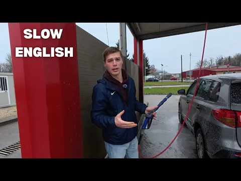 SLOW ENGLISH: Car Wash and Activities in English - Listening Comprehension