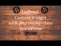 Wordpress Theme Development Part 19 in bangla Custom Widget Develop with php class for understanding