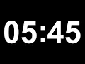 5 Minute and 45 Second Timer