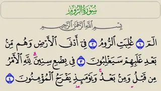 سورة الروم الشيخ منصور السالمي 