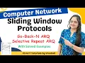 CN 12 Sliding Window Protocols Go-Back-N ARQ Selective Repeat ARQ with Example