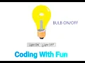 Bulb Project In HTML JavaScript Coding With Fun
