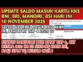 Lagu UPDATE SALDO MASUK KKS : PKH BPNT THP 4 BLTS KESRA HARI INI 10-10-2025❗️RAMAI SALDO 600 RB CAIR ❗️