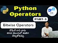 python full course in telugu part-6 python operators in telugu - 3 omkar sir fullstack django