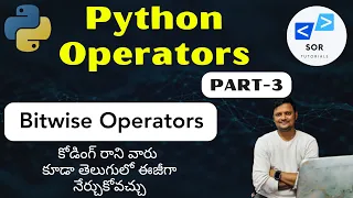 python full course in telugu part-6 python operators in telugu - 3 omkar sir fullstack django