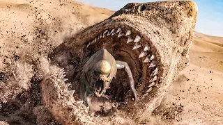 Sand Megalodon Awakens Beneath the Great Pyramid Just in Time to Save Everything