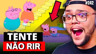 1 HORA DE TENTE NÃO RIR COM A PEPPA PIG ENGRAÇADA | MELHORES VÍDEOS ( Redublagem Well Cardoso )