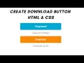How to Create Download Button HTML and CSS