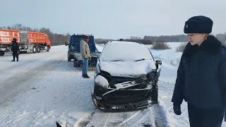 В Москаленском районе в лобовом столкновении погиб водитель
