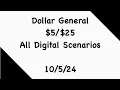 Dollar General 5 25 All Digital Scenarios - 24 LadyMekah