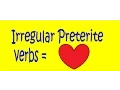 Spanish Irregular Preterite Verbs