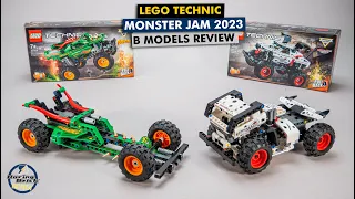 LEGO Technic Monster Jam 2023 B models building review