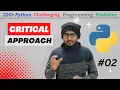 Critical Approach in Problem Solving 100 Python challenging programming problems in Marathi