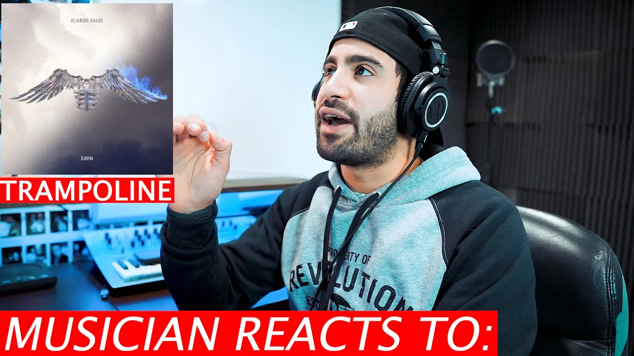 ZAYN + SHAED - Trampoline - (2 Reactions, 1 Year Apart) - Musician's Reaction