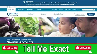 How to Open a Saving Account in UCBI United Community Bank
