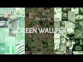 CUTE aesthetic GREEN WALLPAPER from pinterest