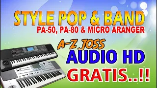 Download DOWNLOAD STYLE POP / BAND A-Z GRATIS UNTUK KORG PA50 PA80 DAN MICRO ARANGER MP3