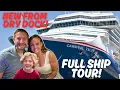 Carnival Valor FULL Ship Tour NEW from Dry Dock