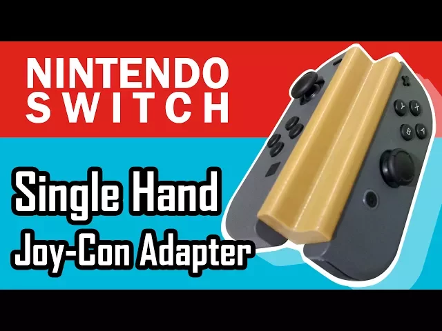 Single hand Joy-Con adapter for the Nintendo Switch