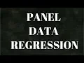 Panel Data Regression Econometrics Fixed-Random Effect Data Science