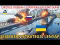 Ukraina menunggu rombongan bala bantuan Rusia menyeberangi sungai lalu MELEDAKKAN jembatan itu.