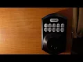 TEEHO Door Lock Programming Instructions