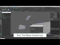 Get back instancing - Maya script demo