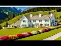 Download Lagu Swiss Alps Villages  + Relaxing  Music , 4K , Part 2