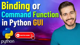 Beginners Guide to Bind Command Function in Python GUI Python Tkinter Tutorial