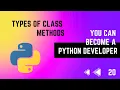 Types of class methods Python Tutorial Series in Tamil EMC Academy