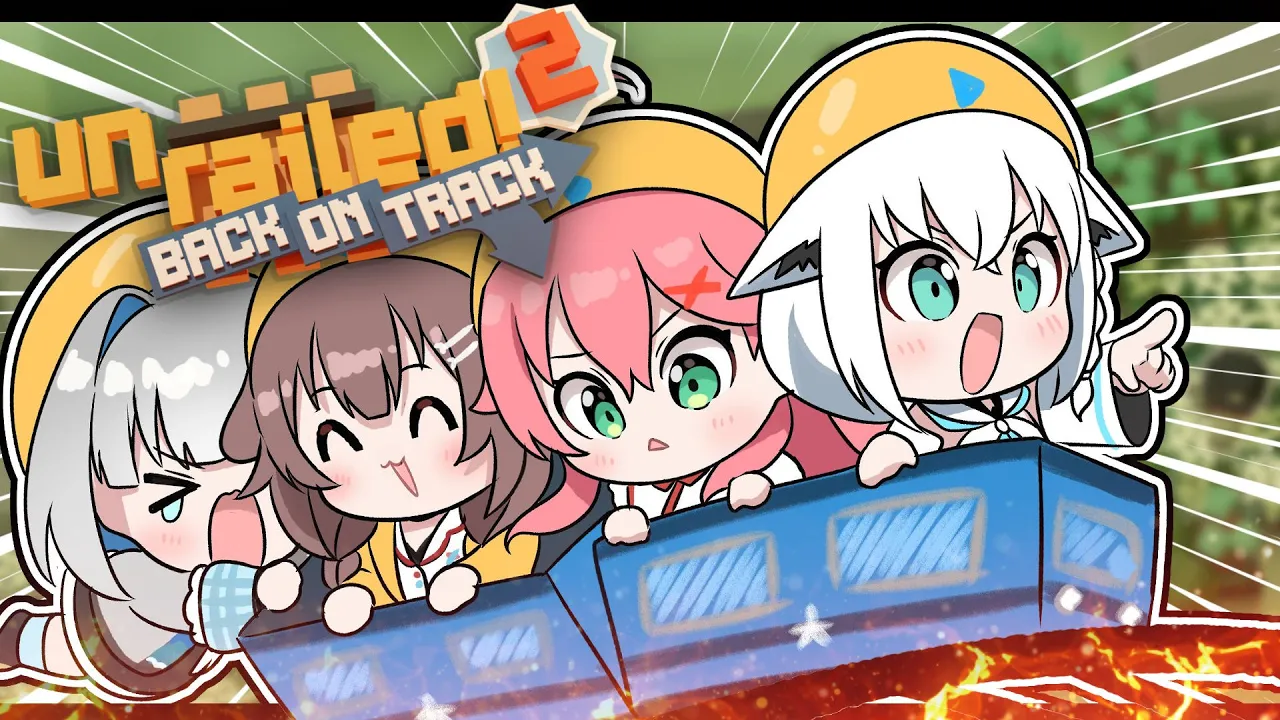 【Unrailed 2: Back on Track】俺達の絆でｯ！！線路を繋げろｯｯ！！【#かなフブみっころね】